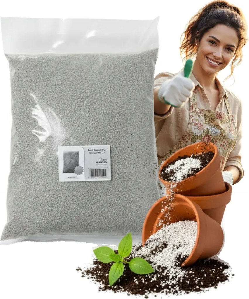 Perlit Kertészeti Természetes Aljzatlazító 20L Finom Frakció