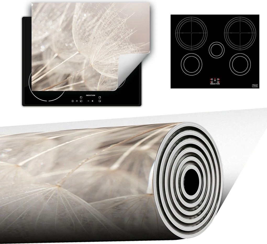 Vinyl Szőnyeg A Konyhába Több Hely 70x52 szürke virág