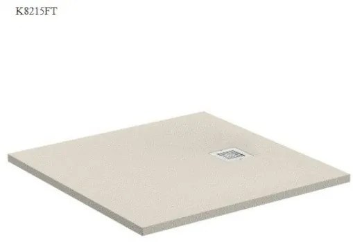 Zuhanytálca négyzet Ideal Standard 90x90 cm öntött márvány homokszín K8215FT