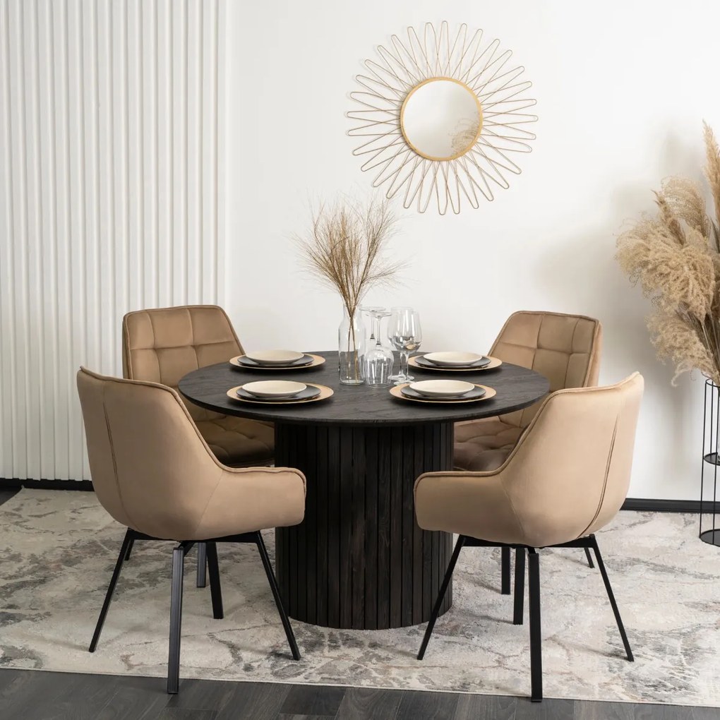 Forgó Étkezőszék Bézs Színben. LUNA