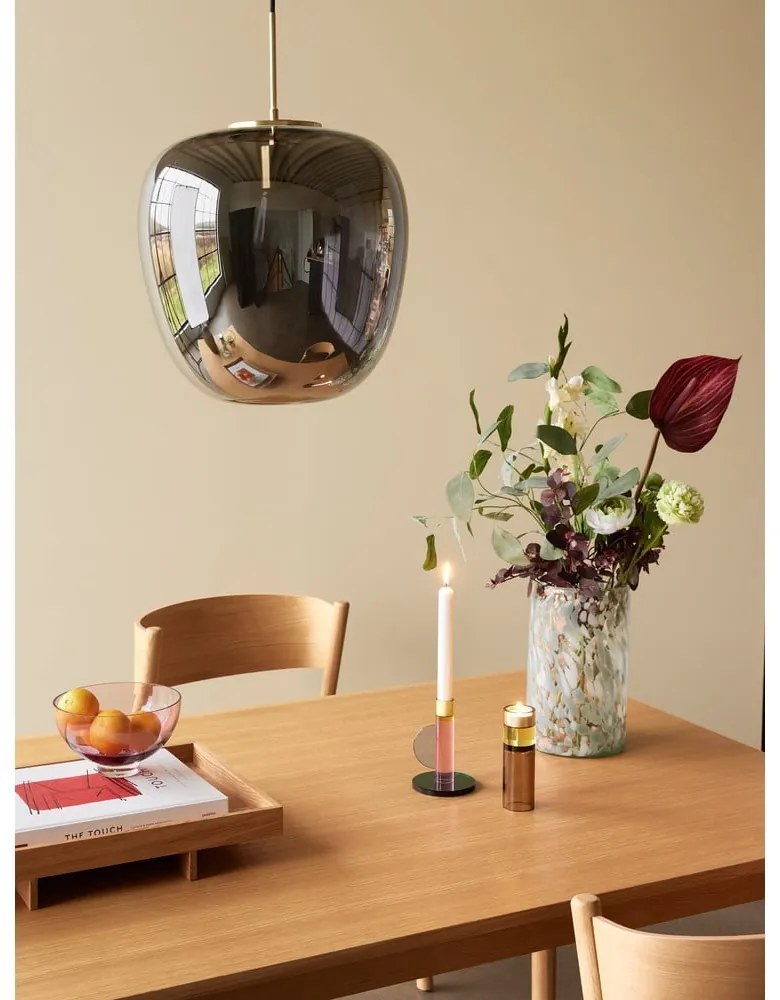 Üveg kézzel készített váza készlet 2 db-os (magasság 37 cm) Libra – Hübsch