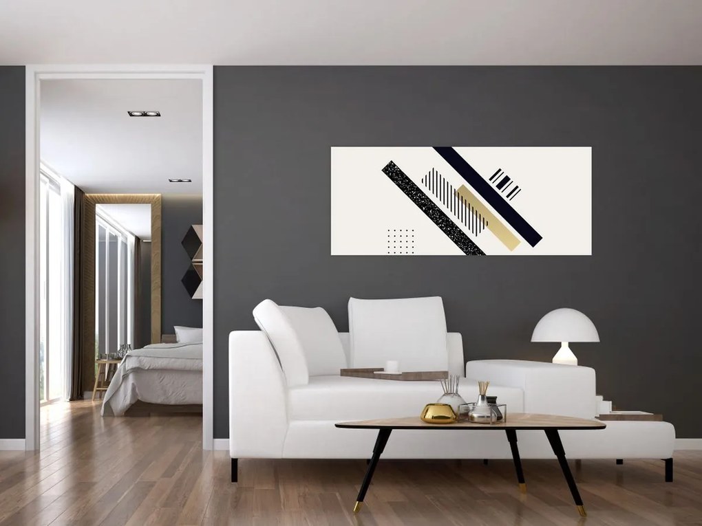 Kép - Geometriai formák N⁰5 (120x50 cm)