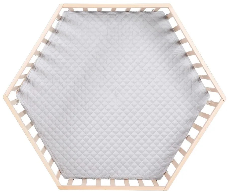 Natúr színű bükkfa járóka 119x104 cm – Roba