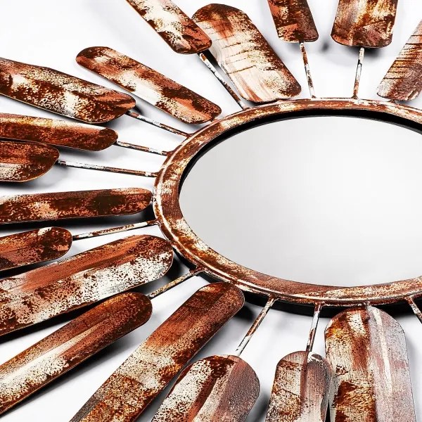 Fali tükör NAP átm. 75 cm barna