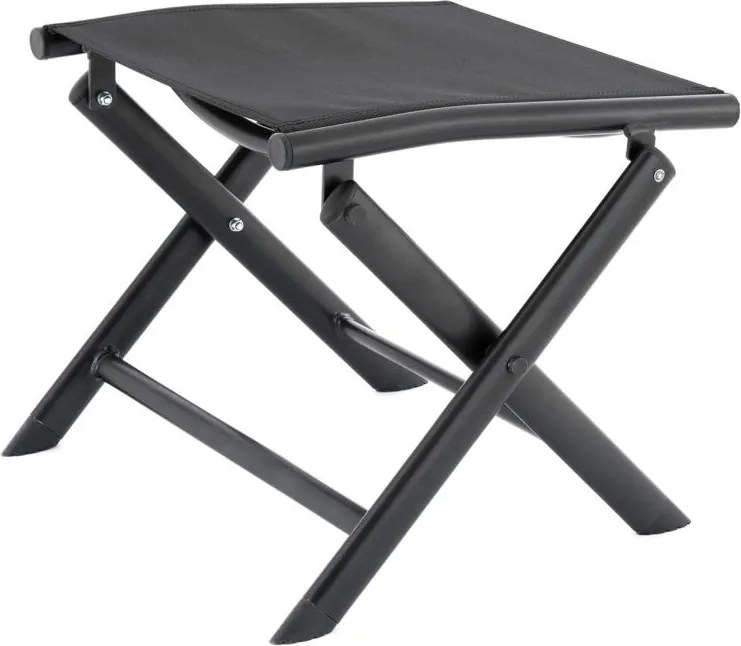 GARTHEN Kerti szék sámli fekete