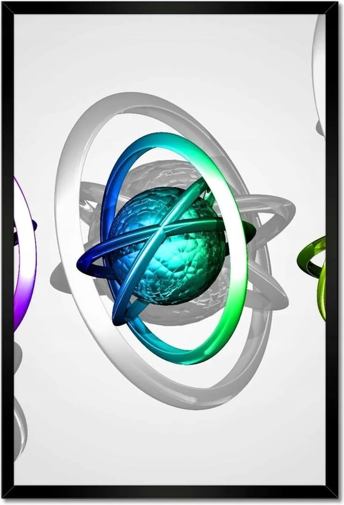 Poszterek keretben 40x60 Galaktikus találkozás