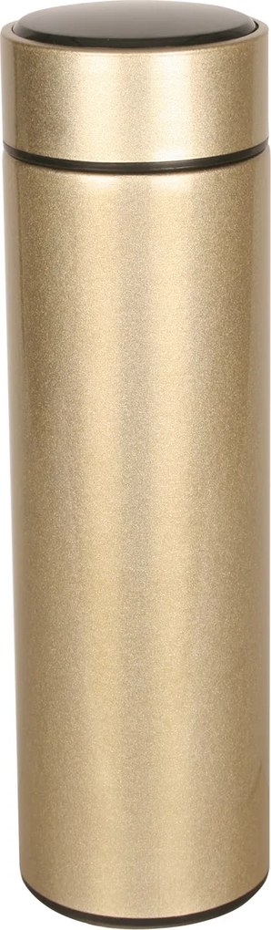 Termosz 450 ml hőmérővel, arany