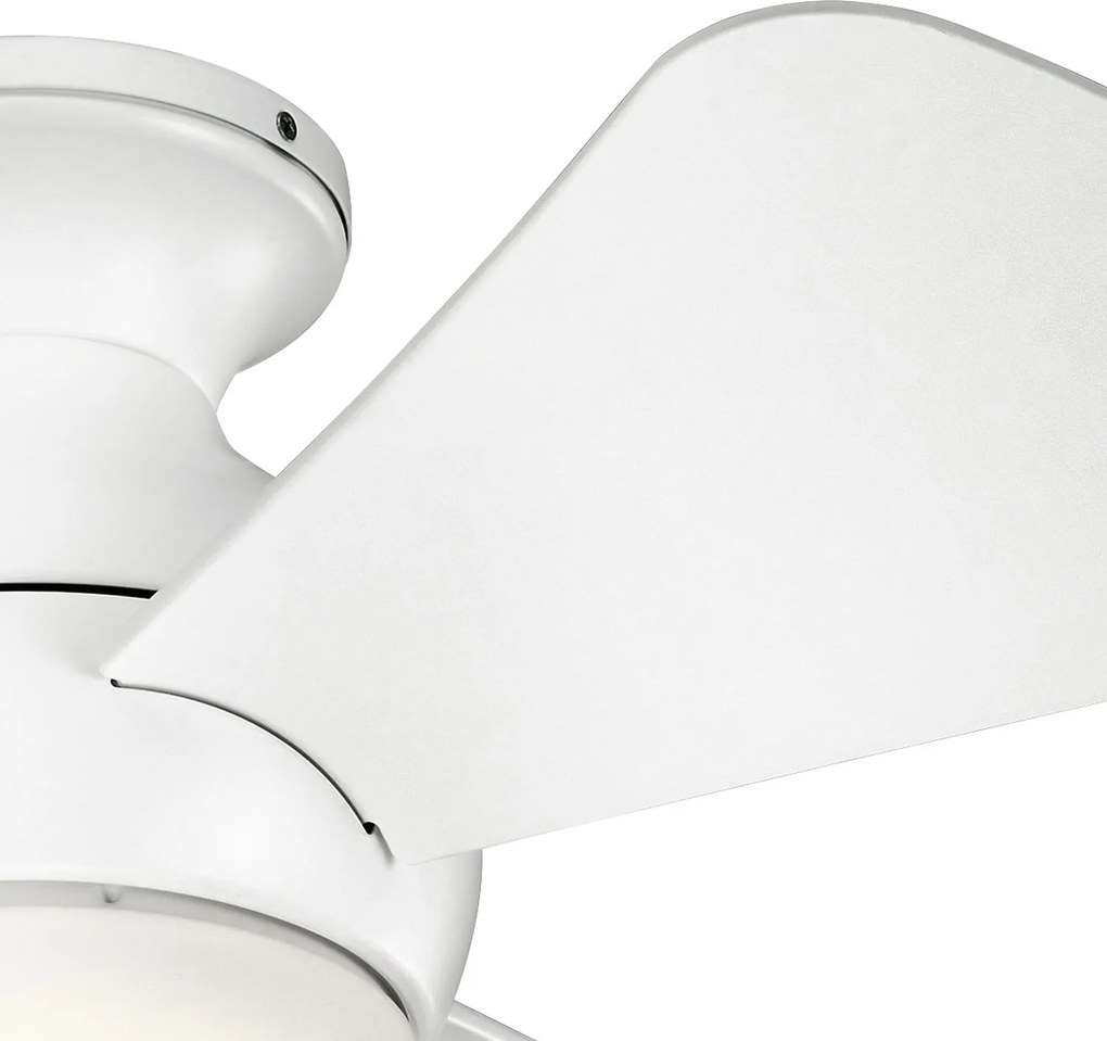 Kichler modern mennyezeti ventilátor sola matt fehér elsklf-sola-34-wht