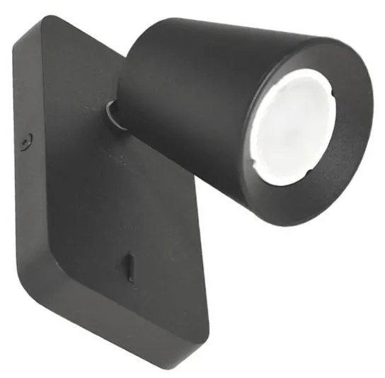Fali spotlámpa TRELO 1xGU10/30W/230V fekete