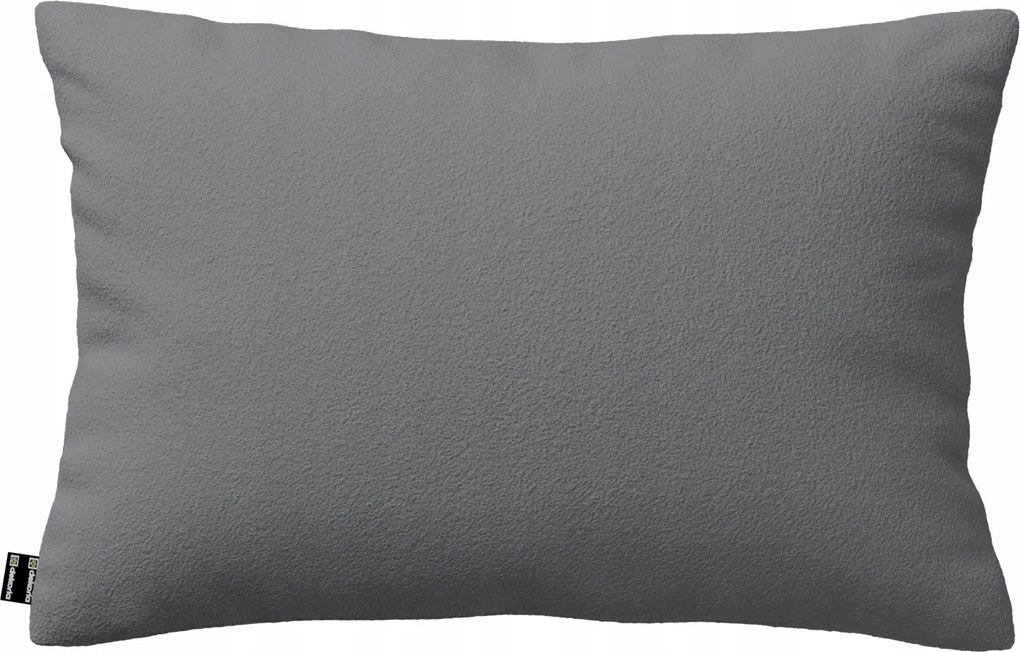 Párnahuzat 47x28 sötétszürke bukla