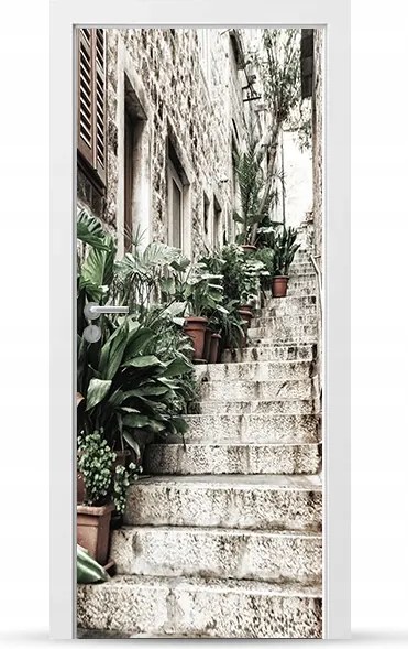 Furnér Kültéri Ajtó matrica Bútor öntapadós Könnyű Ragasztás