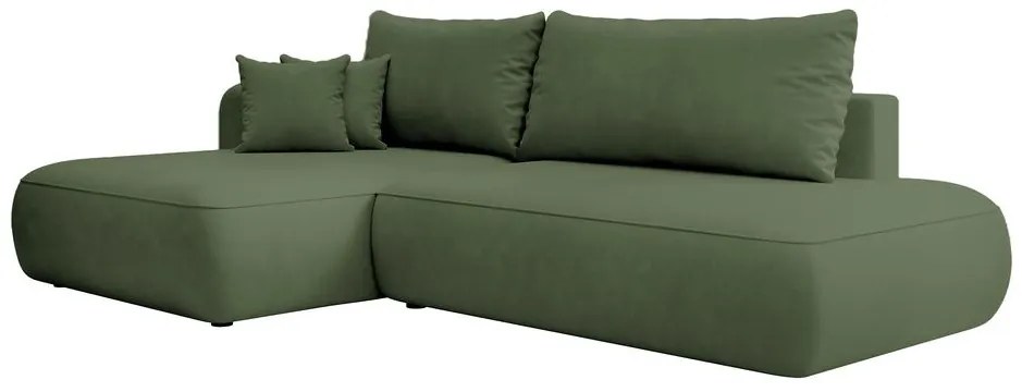 Sarokkanapé Fergie (B) (oliva + fekete). 1099471