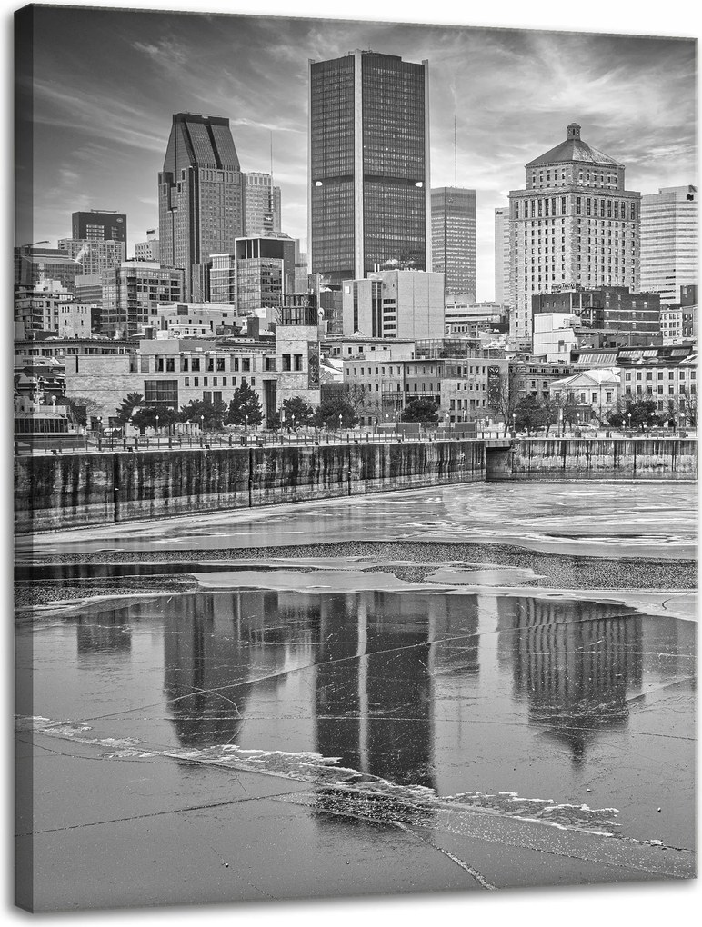 Vászonkép Építészet Felhőkarcolók Metropolisz Amerika Usa 30x40 cm