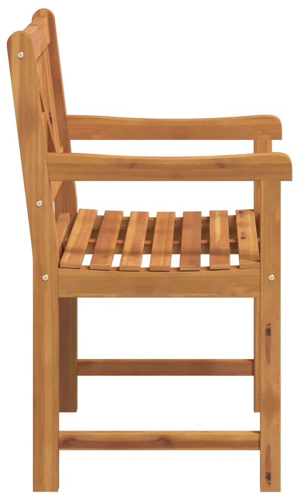 kertiszékek 2 db 56x56x90 cm tömör akácfából