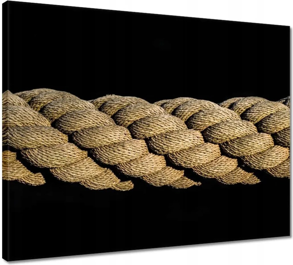 Vászonkép 50x40 Hajókötél
