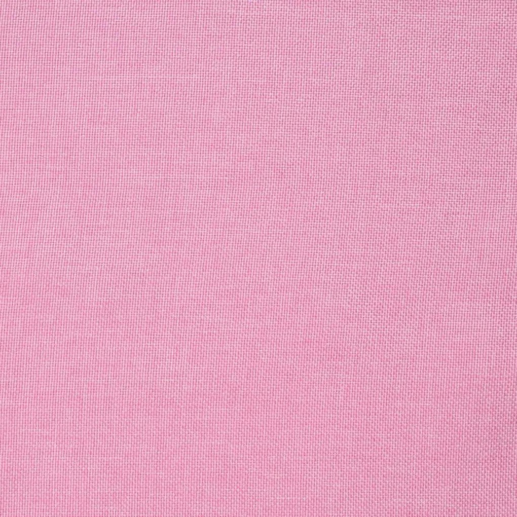 Étkező Székek 2 pcs Rózsaszín 57 x 67 x 95 cm szövet