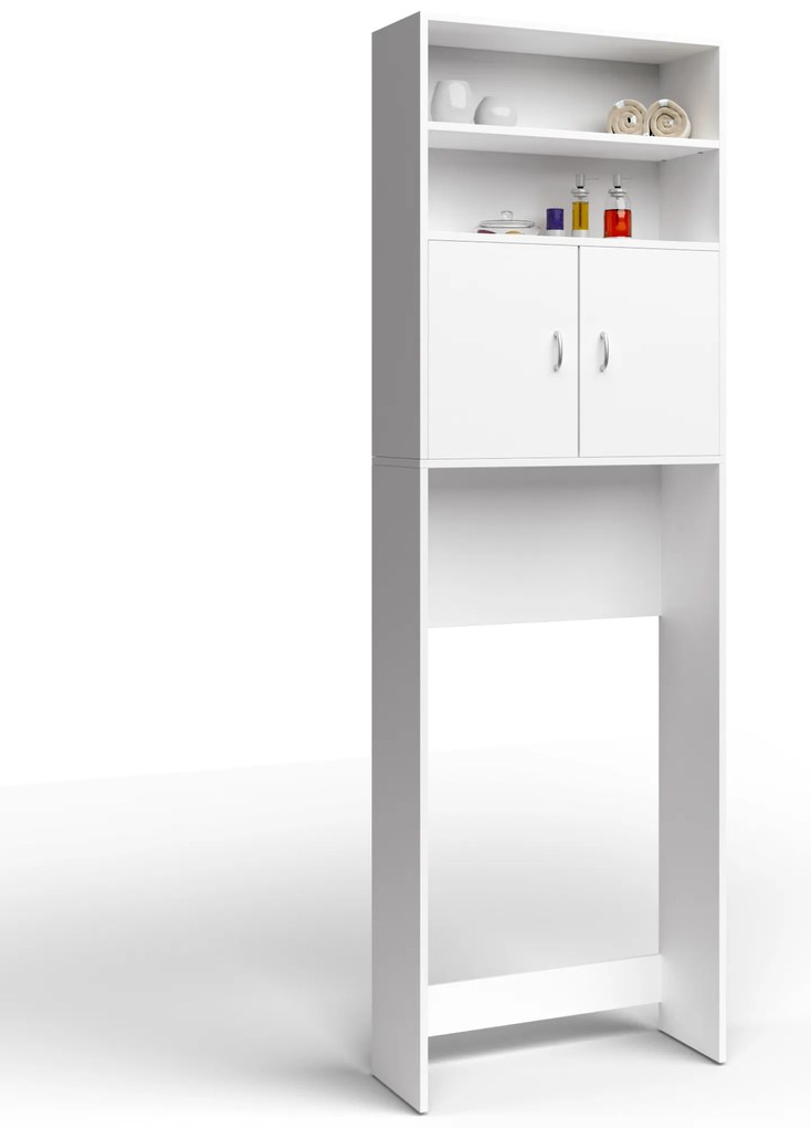 Casaria® Mosógépszekrény - fehér