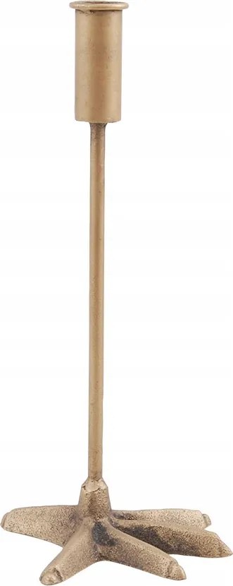 Eagle Gyertyatartó arany alumínium 29cm magas