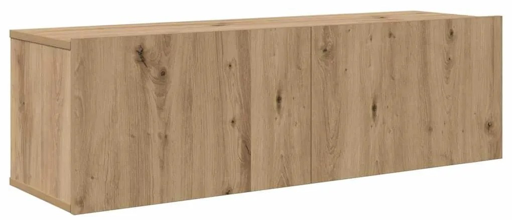 TV szekrény garnitúra 8 pcs kézműves tölgy 100 x 30 x 30 cm