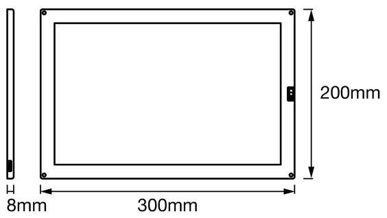 Ledvance - LED Dimmelhető konyhai pultvilágítás érzékelővel CABINET LED/8W/230V