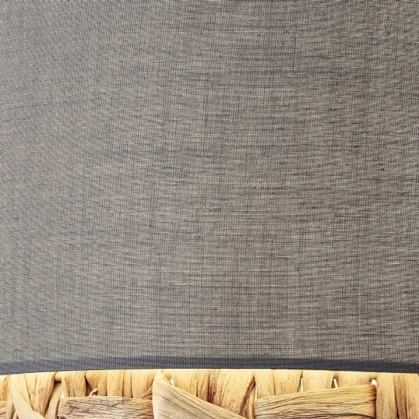 Brilliant - Csillár zsinóron WATERLILLY 1xE27/60W/230V átm. 35 cm szürke