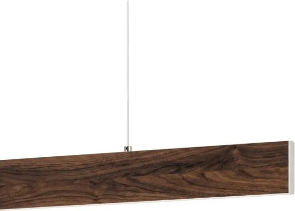 Eglo 39346 - LED kábeles csillár CLIMENE LED/17W/230V + LED/4,2W dió