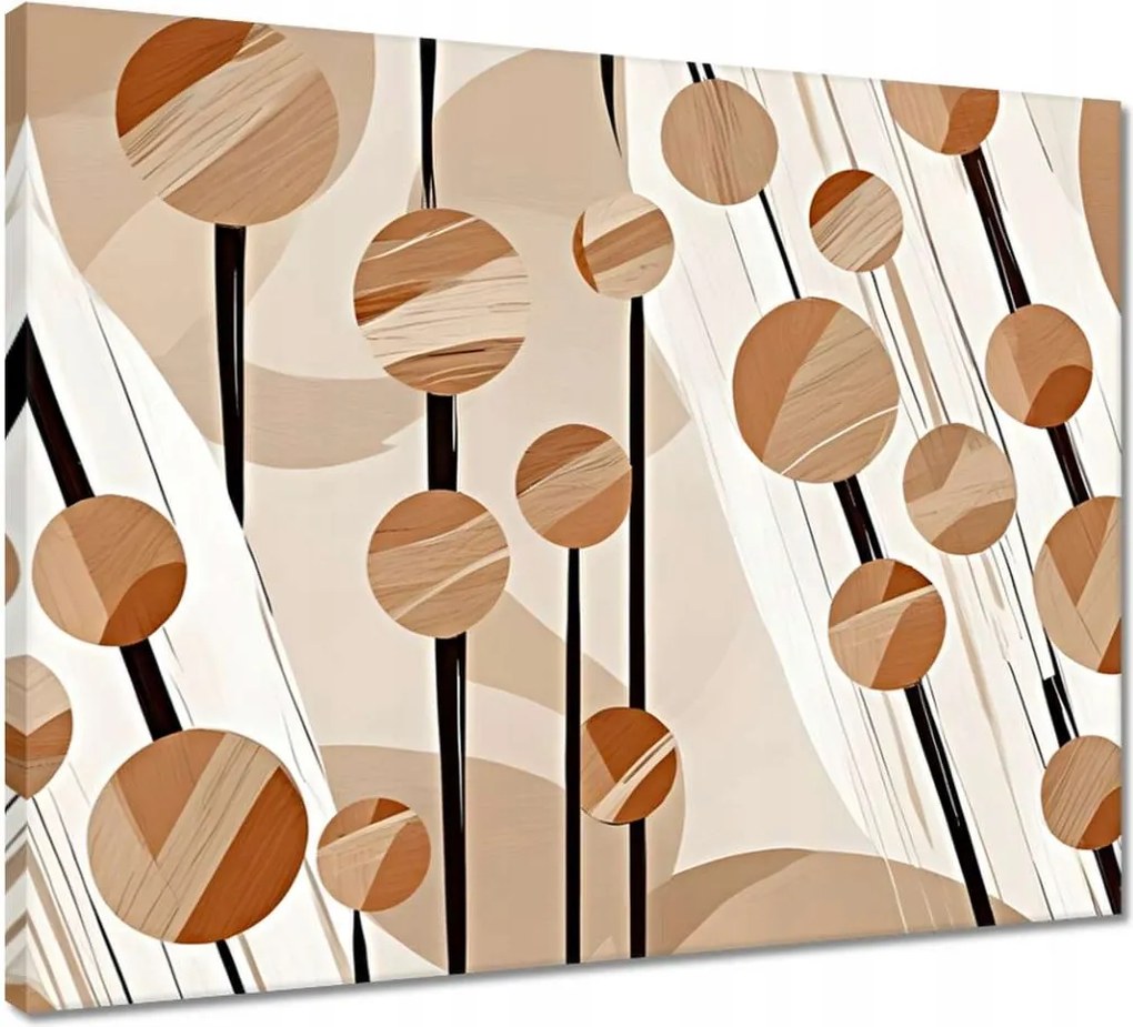 Vászonkép 50x40 Bézs az oszlopokon