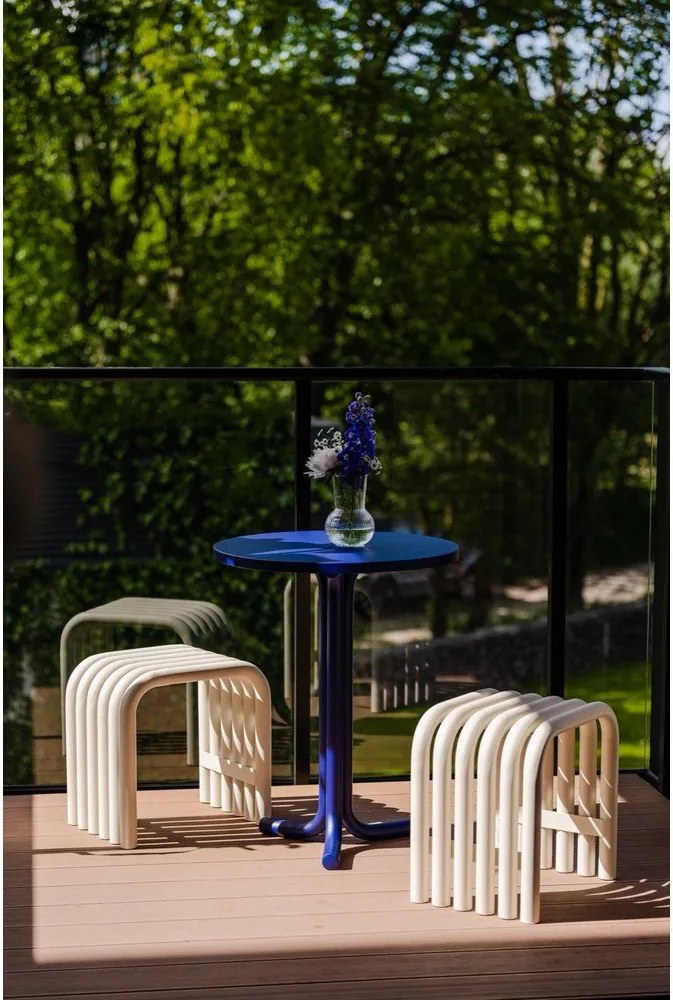 Bézs fém kerti szék Nokk – noo.ma