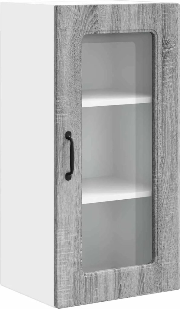 vidaXL Konyhaszekrény Kalmar Szürke Sonoma 40 x 31 x 80 cm Faanyag