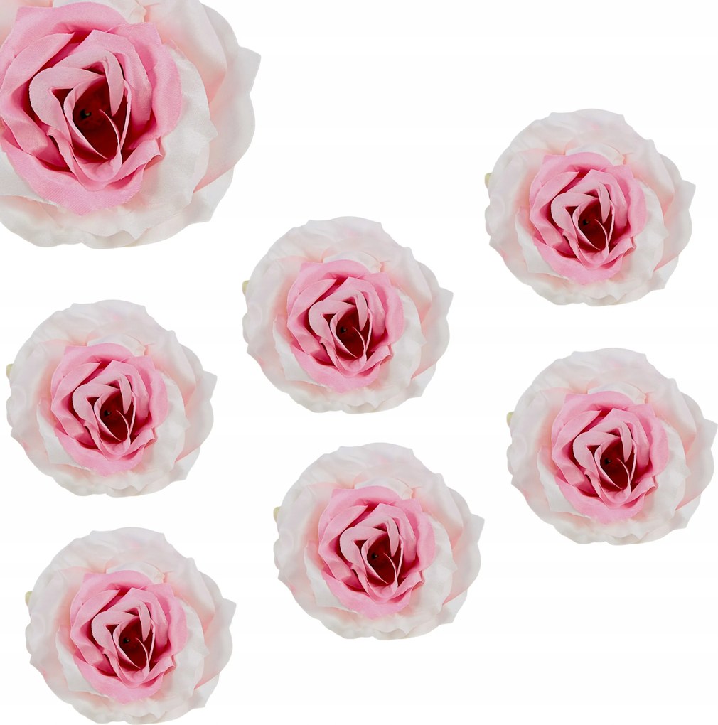 Rózsa Mesterséges Fej Mesterséges Termék Mint Élő VIP6438-153 6 db