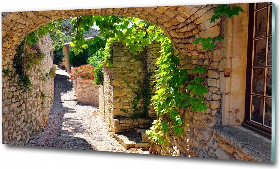 Fotó üvegkép Köd Dubai felett 100x70