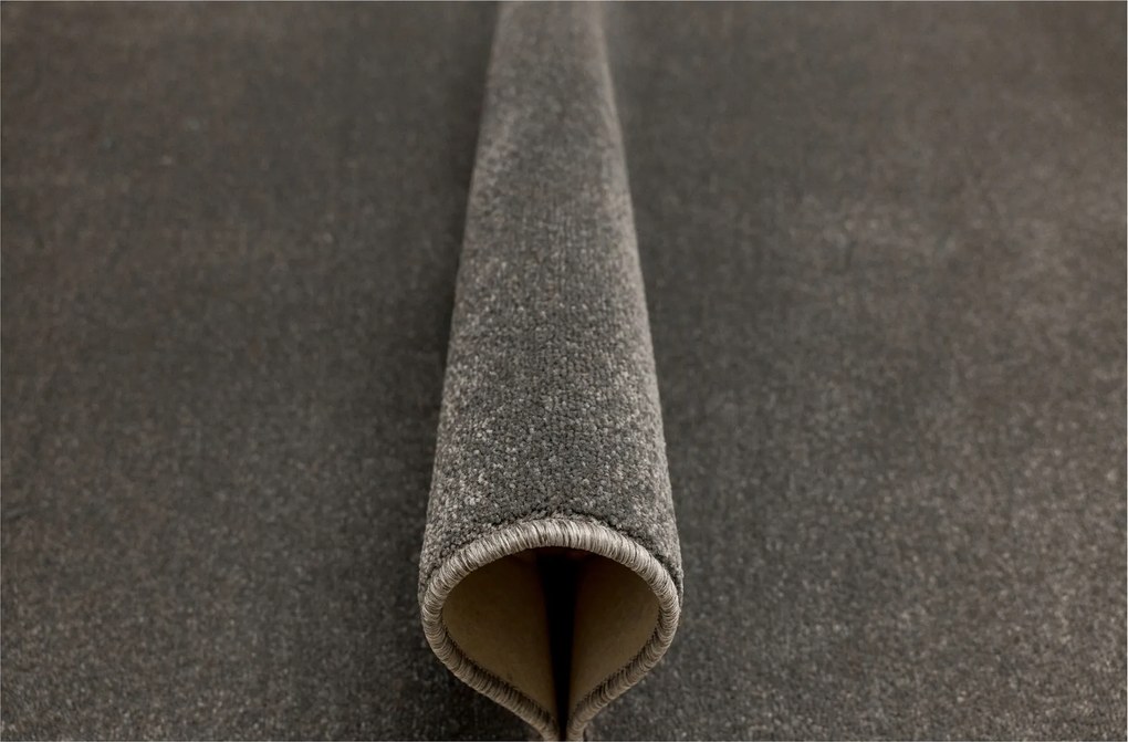 Nappali Szőnyeg Szürke Puha Sűrű Filc Elegáns Faro 150x200 cm