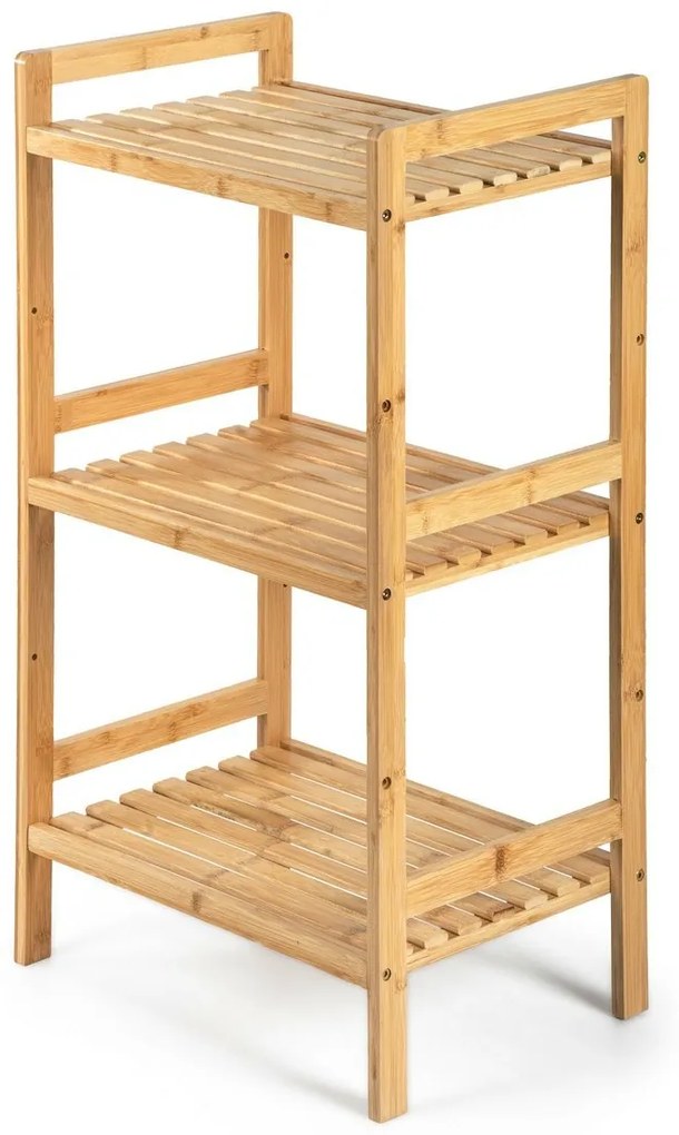 G21 Bambusz polc, 3 polc, 3 emelet