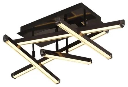 LED Dimmelhető felületre szerelhető csillár LED/60W/230V 3000-6500K + távirányítás