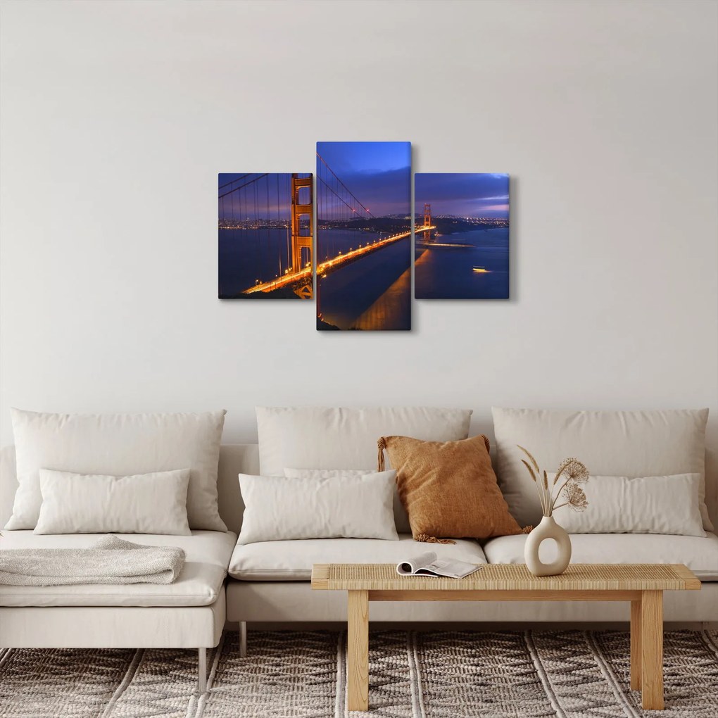 Kép - Golden Gate híd (90x60 cm)