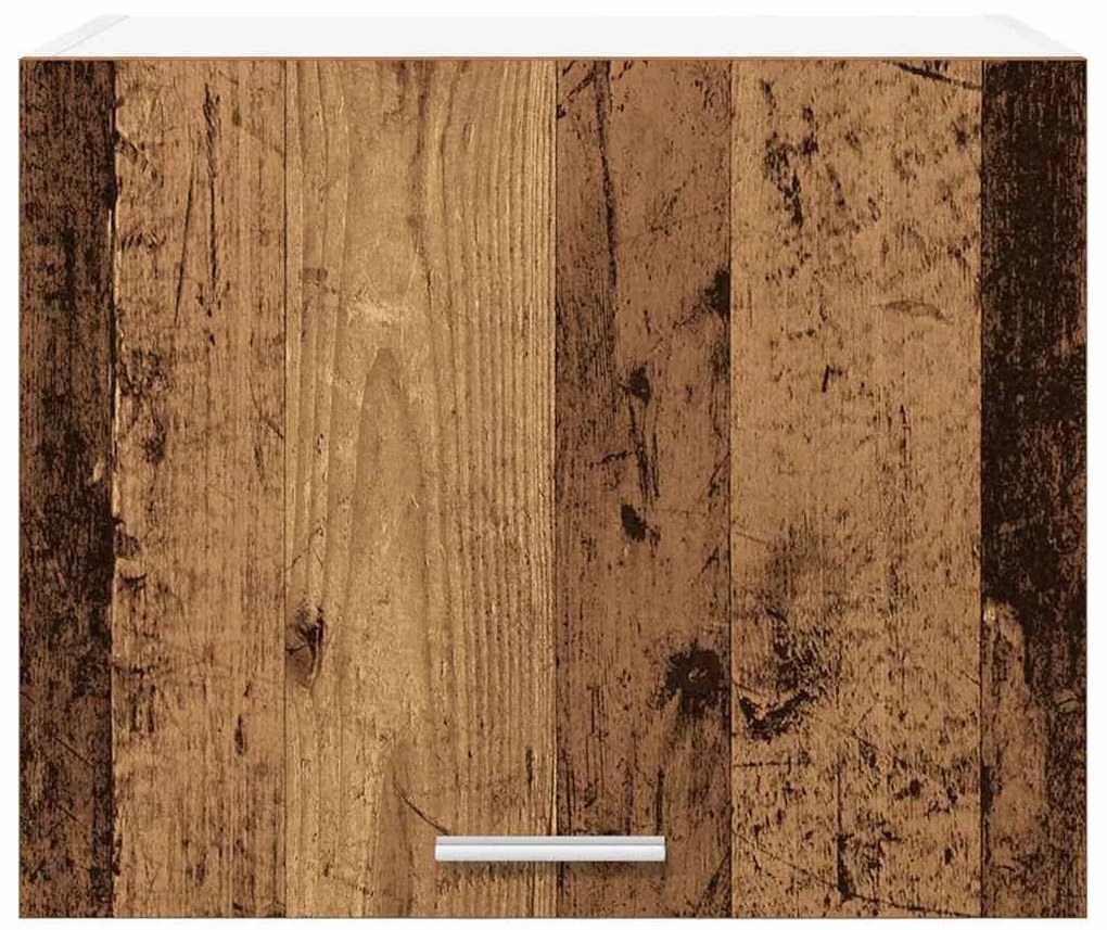 Függő szekrény Riga 2 pcs Régi fa és fehér 50 x 31 x 40 cm
