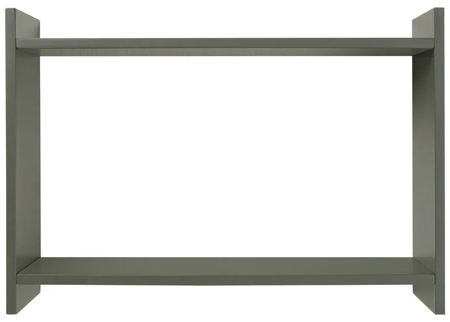 Szürkészöld többszintes fali polc 50 cm Bamberg – House Nordic
