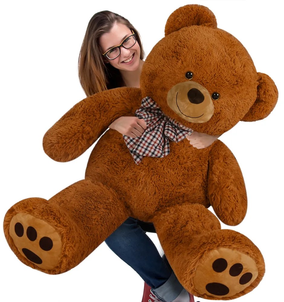 Deuba Plüss maci XXL 150 cm - barna