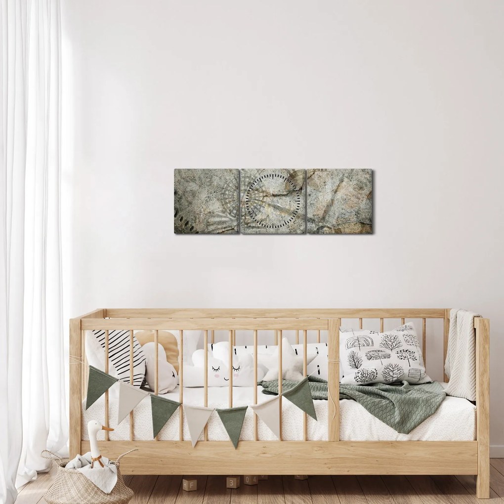 Kép - Az idő áramlása (órával) (90x30 cm)