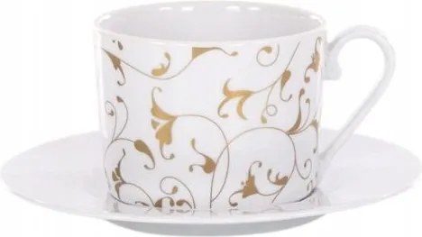 250 ml-es csésze csészealjjal Cosmopolitan Klasszikus Arany G142 1 db