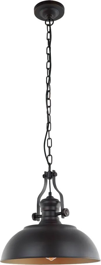 Italux ROSALIA MDM-2646/1 BR+GD Függőlámpa 1x40W/E14
