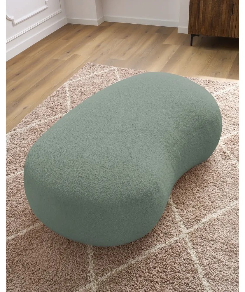 Világoszöld buklé szövet lábtartó Saint-Germain – Bobochic Paris