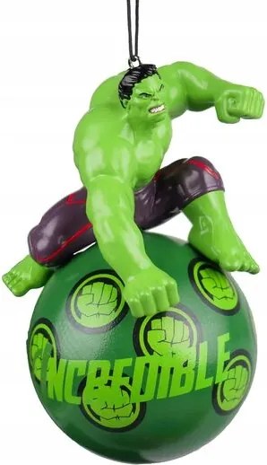 Marvel karácsonyfadísz Hihetetlen Hulk 3D