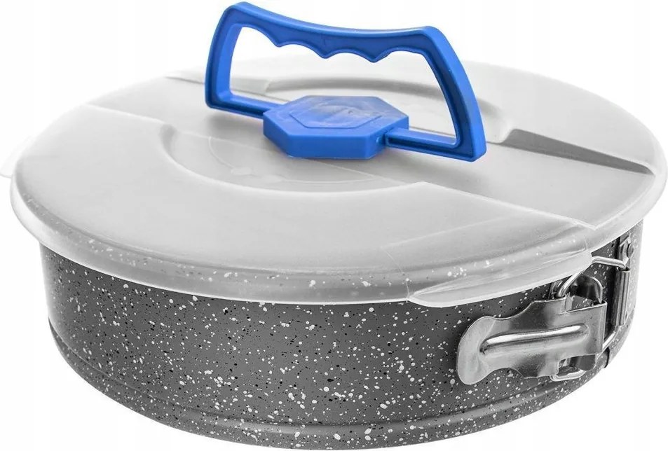 Gránit Kihúzható Tortaforma Fedővel Torta Sütőlap 26CM