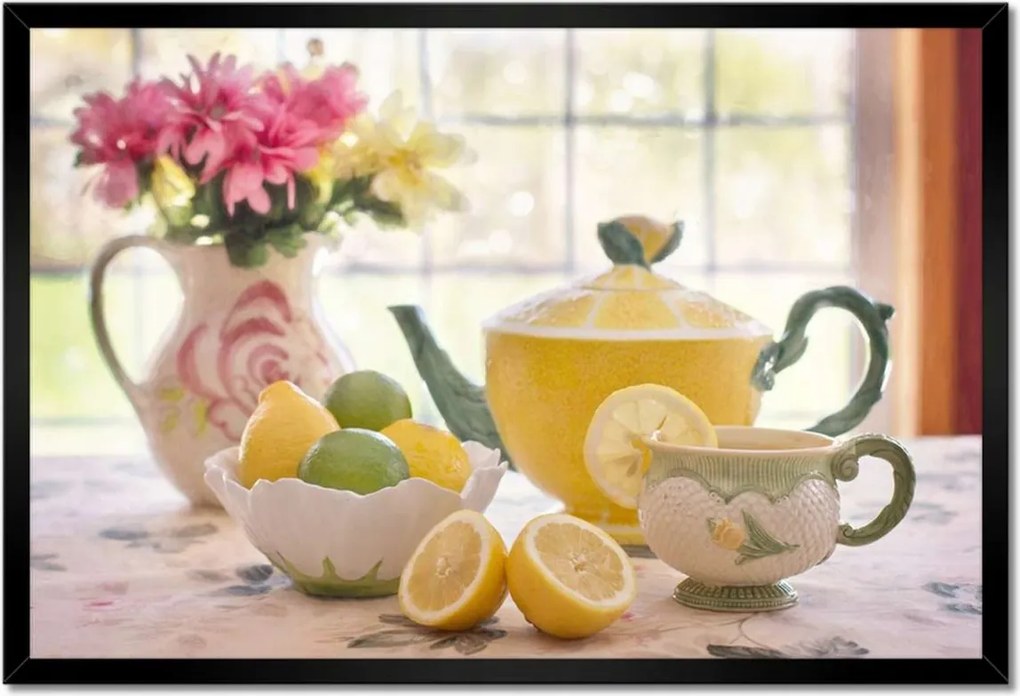 Poszterek keretben 60x40 Tea a csészéből