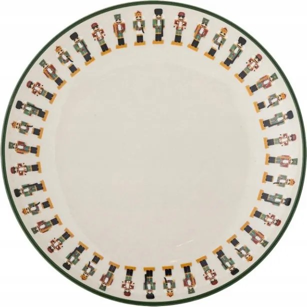 Bloomingville Christmas Jolly Karácsonyi Desszert Tányér 16 cm Zöld