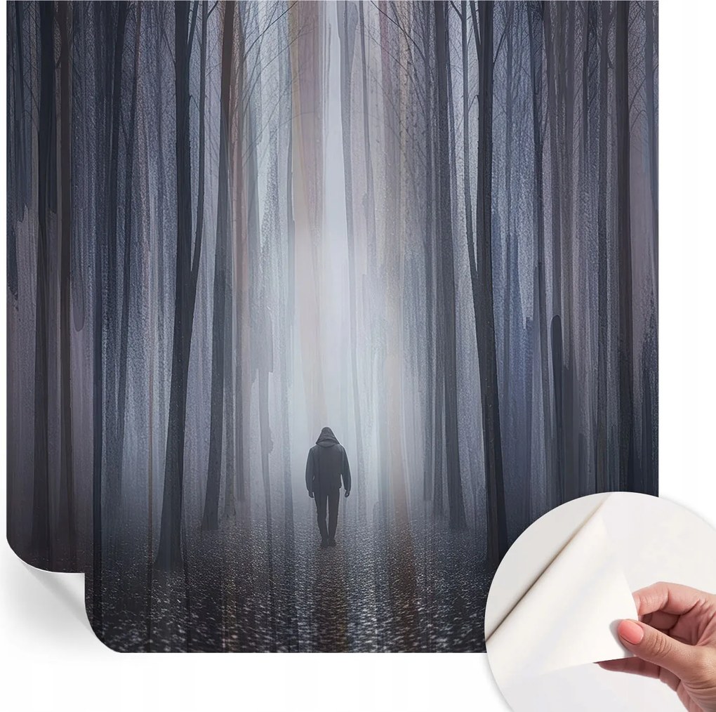 Fotótapéta Fali tapéta Hálószobába és Nappaliba Erdei csend 250x250 cm