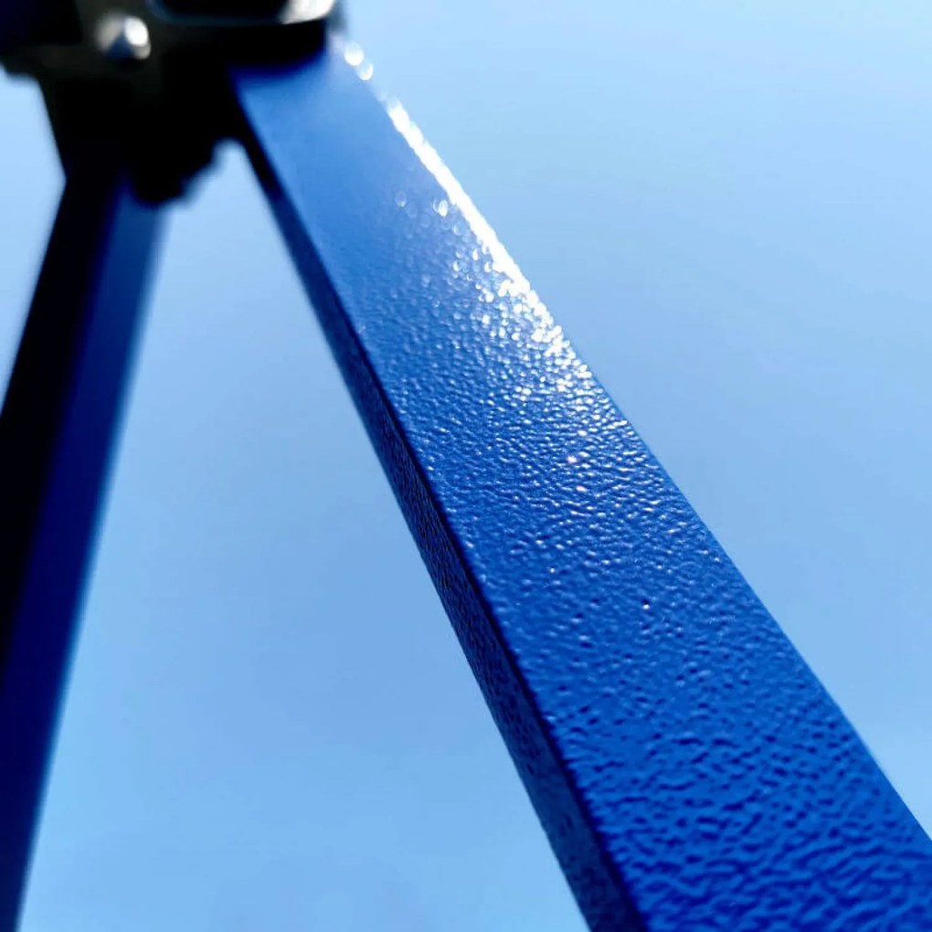 Gyorsan felállítható pavilon 2x3 m (3 fal): Acélos tartósság árusoknak - plusz 3 oldalfal - Kék