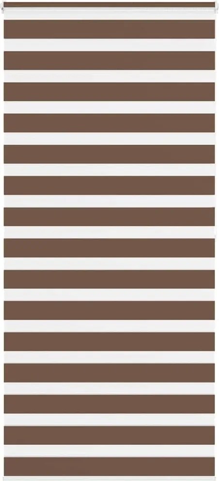 vidaXL zebrafüggönnyel barna szövetszélesség 110,9 cm poliészter