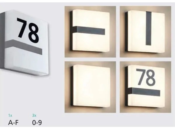 Eglo 33574 - TORAZZA-C LED fali lámpa, 14W, 230V, IP44, fényerőszabályzó